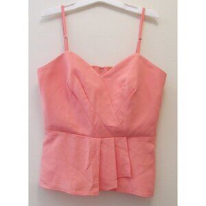 NWT White House Black Market Desert Flower Draped Bustier Women's Top Size 8